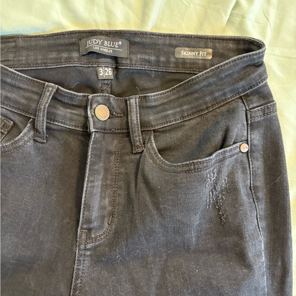 Judy Blue Black Skinny Fit Women's Jeans